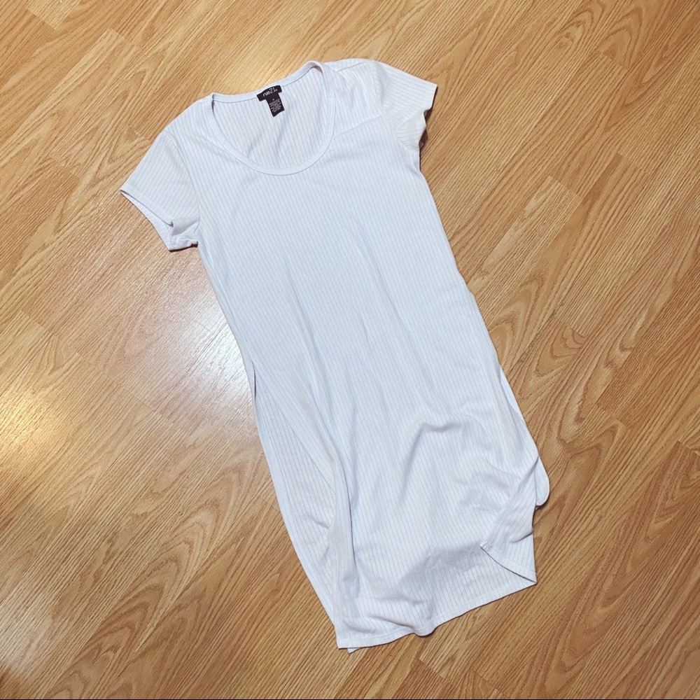 Long Slit T Shirt